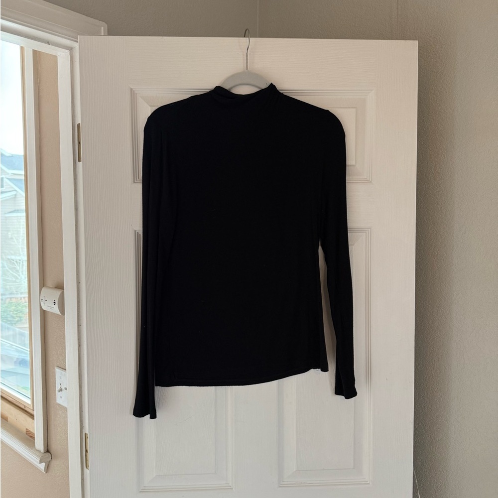 Black Long Sleeve Women's Top